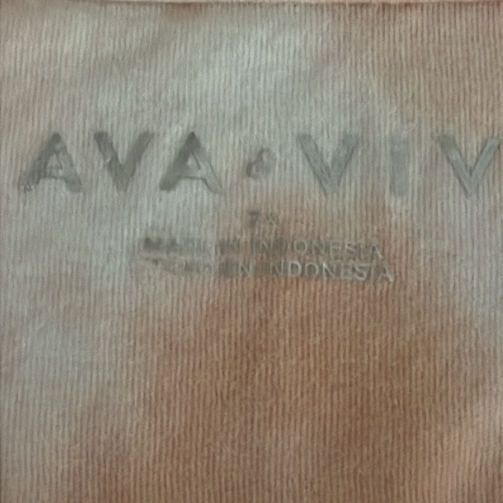 Ava & Viv 100% Cotton Tie-dyed T-shirt - Picture 3 of 4